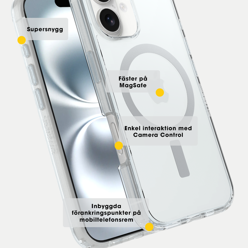 product image 5 - iPhone 16 Pro Max Skal Symmetry Series Clear för MagSafe